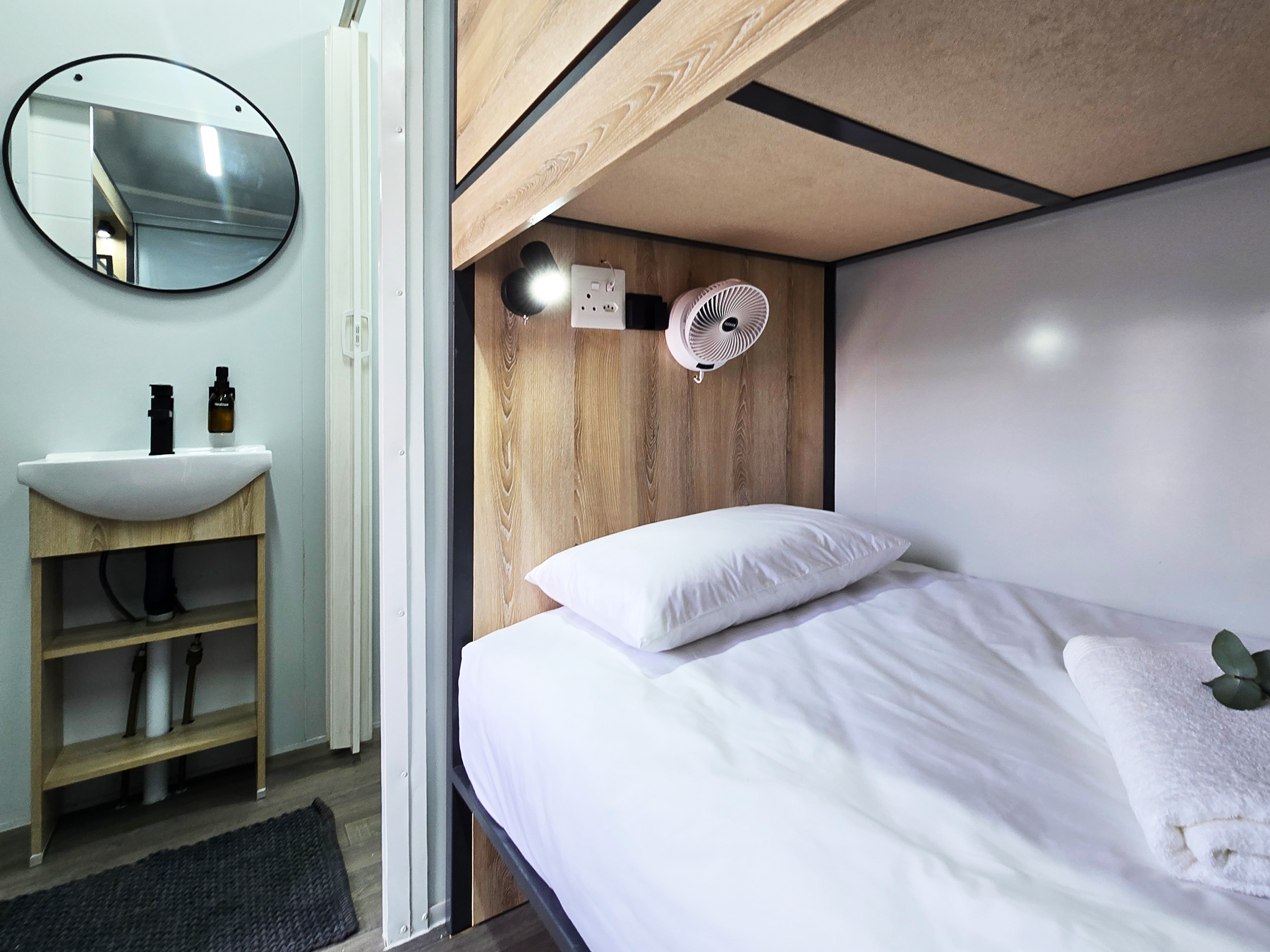 Bed detail and accessories